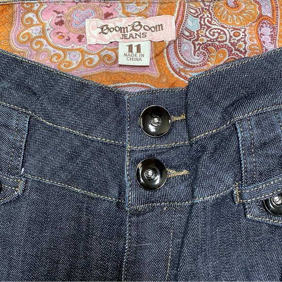 Boom Boom Jeans Denim Bermuda Shorts - Trousers Style - NWOT - Picture 3 of 4